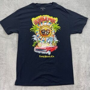 Sublime T-Shirt Men M Black Long Beach Ca Graphic Band Tee